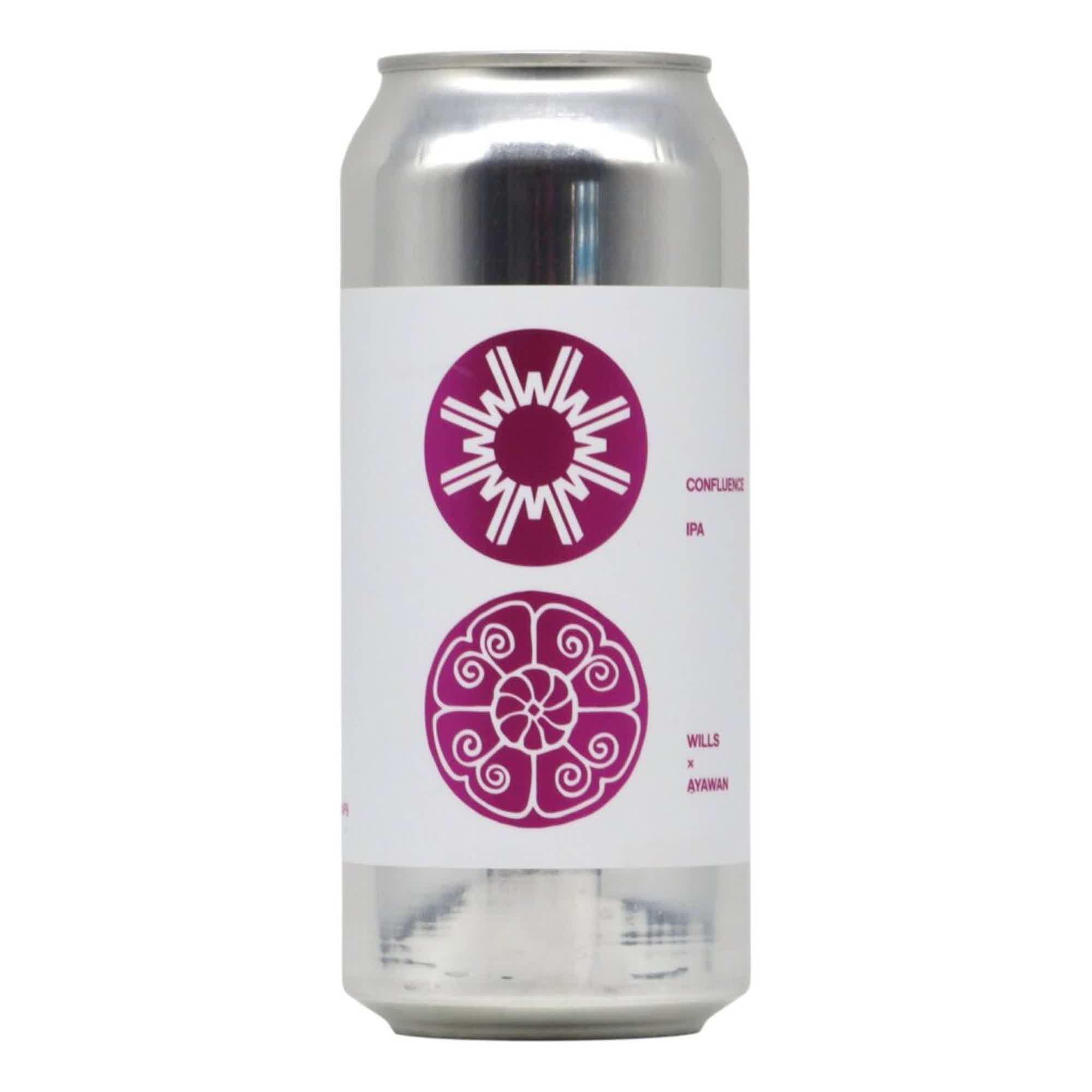 WILLS/Ayawan Confluence New England IPA 0,473l 6.0% 0.473L, Beer