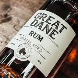 Great Dane Barrel Aged Rum 40.0% 0.7L, Spirits