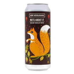 Hop Holligans Nuts About It Hazelnut & Chocolate Porter 0,5l 6.0% 0.5L, Beer