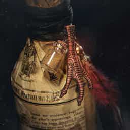 Voodoo Priest Bundle: Voodoo Priest Präsent, Voodoo Priest Talisman Glas