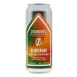 Zichovec Drink And Be Comfort Non-Alcoholic Lager 0,5l 0.5% 0.5L, Beer