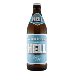 Superfreunde Hell 0,5l 5.2% 0.5L, Beer