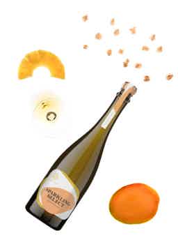 Zeronimo Sparkling Select White 0.3% 0.75L, Wine