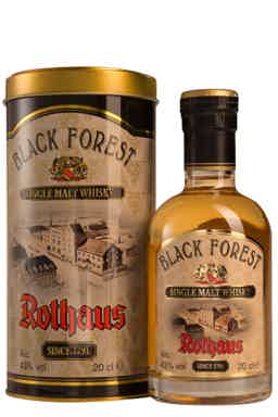 Black Forest Rothaus Single Malt Whisky 0,2l 43.0% 0.2L, Spirits