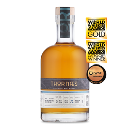 Thornæs Danish Whisky: Single Malt - 3rd Release - Peated 50.1% 0.5L, Spirits