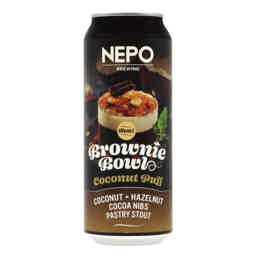 Nepomucen Brownie Bowl - Coconut Puff Pastry Stout 0,5l 9.0% 0.5L, Beer