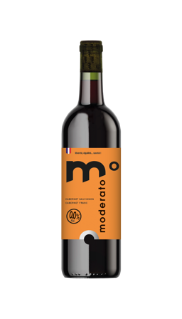 Moderato Originale Rød 0.0% 75 cl 0.0% 0.75L, Non alcohol