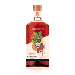 Alkoholfri Negronikasse: Sober Spirits Gin, Botivo Botanical Aperitivo, Sober Spirits Bitter