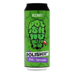 ReCraft Polish Hops: Zula x Vermelho Hazy IPA 0,5l 5.4% 0.5L, Beer