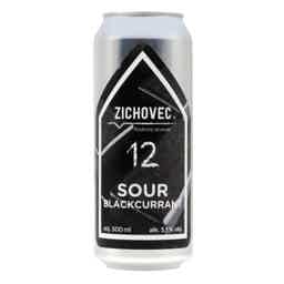 Zichovec Sour Blackcurrant 12 Sour Ale 0,5l 5.1% 0.5L, Beer
