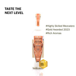Mezcal Noble Coyote | Espadín-Jabalí | 70cl  45% vol 45.0% 0.7L, Spirits