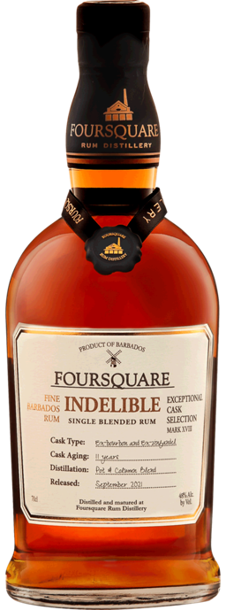 Foursquare Distillery ECS Indelible 48.0% 0.7L, Spirits