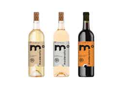 Moderato smagekasse 75 cl: Moderato Originale Hvid 0.0% 75 cl, Moderato Originale Rød 0.0% 75 cl, Moderato Originale Rosé 0.0% 75 cl