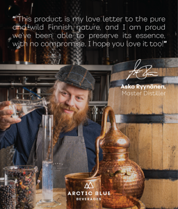 Arctic Blue Gin 46,2% 46.2% 0.5L, Spirits