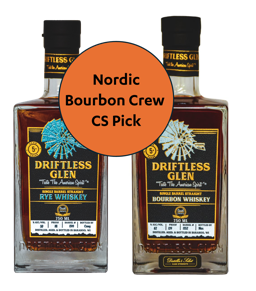 Nordic Bourbon Crew CASK STRENGTH Bundle: Driftless Glen - Single Barrel Straight Bourbon - Cask Strength - Nordic Barrel #04, Driftless Glen - Single Barrel Straight Rye - Cask Strength - Nordic Barrel #05
