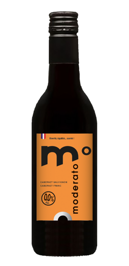 Moderato smagekasse 25 cl: Moderato Originale Hvid 0.0% 25 cl, Moderato Originale Rosé 0.0% 25 cl, Moderato Originale Rød 0.0% 25 cl