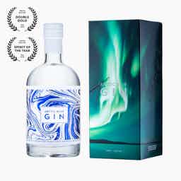 Arctic Blue Gin 46,2% Gift Box: Arctic Blue Gin 46,2%, BOX for Arctic Blue Beverages GIN gift box