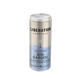 Liberation Gin Garden 8.0% 0.2L, Spirits
