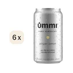 Ummi Lemon Ginger 6% ABV - 6 Pack: Ummi Lemon Ginger 6% ABV - Can