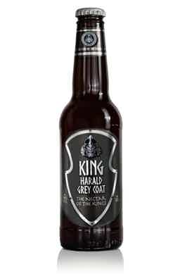 Vikings Beer - Beer King Harald Grey Coat 5,8% 0.33 l 5.8% 0.33L, Beer