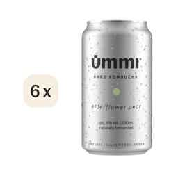 Ummi Elderflower Pear 6% ABV - 6 Pack: Ummi Elderflower Pear - Single Can