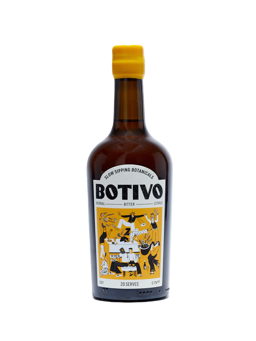 Alkoholfri Negronikasse: Sober Spirits Gin, Botivo Botanical Aperitivo, Sober Spirits Bitter
