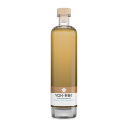 VON EST® Gingerbread, Organic Craft Gin Liqueur - 500ml bottle 20.0% 0.5L, Spirits