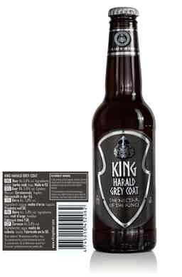 Beer King Harald Grey Coat 5,8% 0.33 l 5.8% 0.33L, Beer