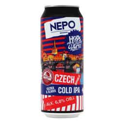 Nepomucen Hops Around The World - Czech Republic Cold IPA 0,5l 6.8% 0.5L, Beer