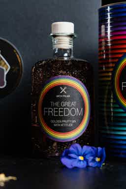 The Great Freedom Golden-Fruity Gin 38.0% 0.5L, Spirits