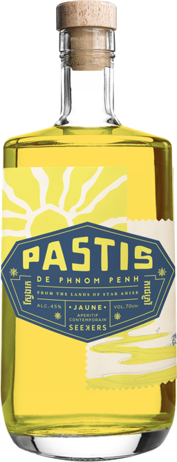 SEEKERS PASTIS DE PHNOM PENH - JAUNE 45.0% 0.7L, Spirits