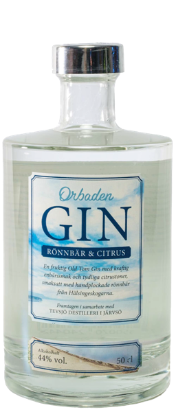 Orbaden Gin Rowanberry & Citrus 44.0% 0.5L, Spirits