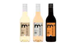 Moderato smagekasse 25 cl: Moderato Originale Hvid 0.0% 25 cl, Moderato Originale Rosé 0.0% 25 cl, Moderato Originale Rød 0.0% 25 cl