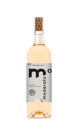 Moderato smagekasse 75 cl: Moderato Originale Hvid 0.0% 75 cl, Moderato Originale Rød 0.0% 75 cl, Moderato Originale Rosé 0.0% 75 cl