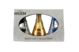 Spirit of Hven Gin Collection: Spirit of Hven Organic Gin, Spirit of Hven Organic Navy Strength Gin, Spirit of Hven Stella Nova Oak Gin