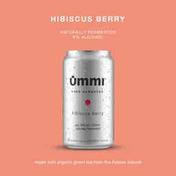 Ummi Hibiscus Berry 6% ABV - 6 Pack: Ummi Hibiscus Berry 6% ABV - Can