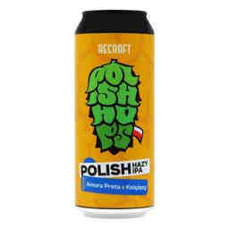 ReCraft Polish Hops: Amora Preta x Książęcy Hazy IPA 0,5l 5.1% 0.5L, Beer