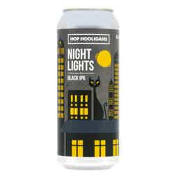 Hop Hooligans Night Lights Black IPA 0,5l 6.5% 0.5L, Beer