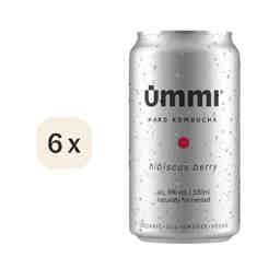 Ummi Hibiscus Berry 6% ABV - 6 Pack: Ummi Hibiscus Berry 6% ABV - Can