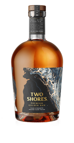 Two Shores Rum Cask Strength Peated Cask Finish 65.0% 0.7L, Spirits