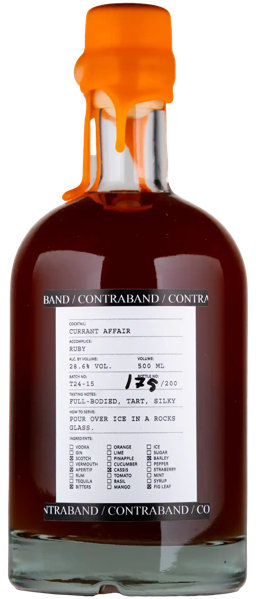 Contraband - Ruby Currant Affair 28.5% 0.5L, Spirits