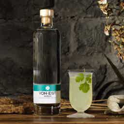 VON EST® Nordik, Organic Craft Dry Gin - 500ml bottle 45.0% 0.5L, Spirits