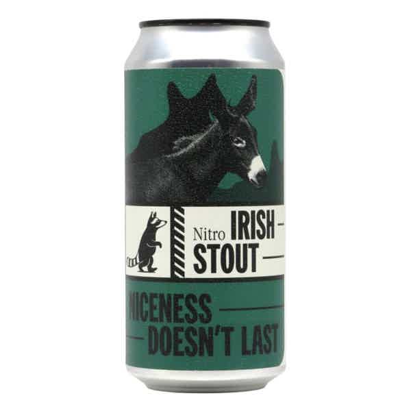 Wild Raccoon Niceness Doesn't Last Nitro Irish Stout 0,44l 4.0% 0.44L, Beer