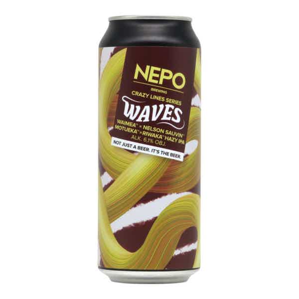 Nepomucen Waves Hazy IPA 0,5l 6.1% 0.5L, Beer