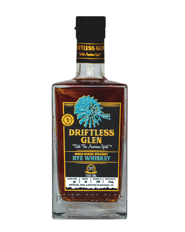 Driftless Glen - Single Barrel Straight Rye - Cask Strength - Nordic Barrel #05 60.0% 0.7L, Spirits