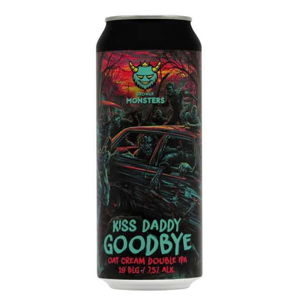 Browar Monsters Kiss Daddy Goodbye Oat Cream Double IPA 0,5l 7.5% 0.5L, Beer