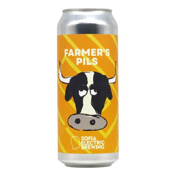 Sofia Electric Farmers Pils Pilsner 0,5l 4.2% 0.5L, Beer