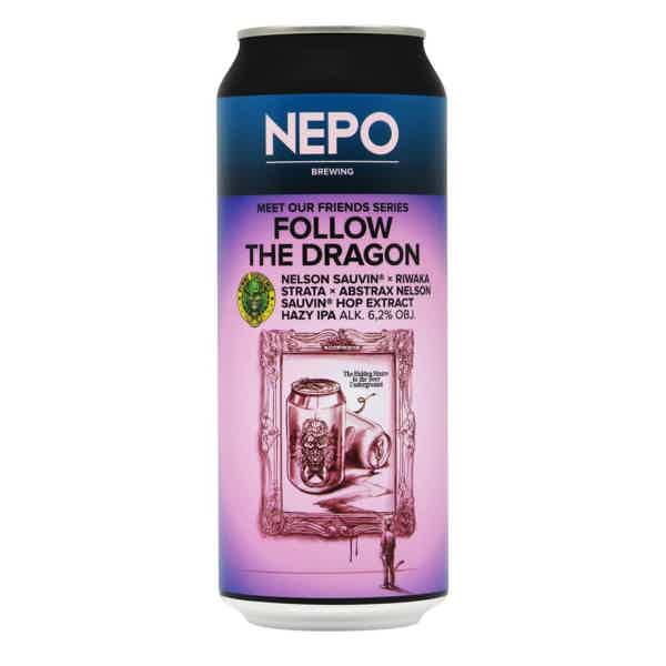 Nepomucen MoF From Piwne Podzimie - Follow The Dragon Hazy IPA 0,5l 6.2% 0.5L, Beer