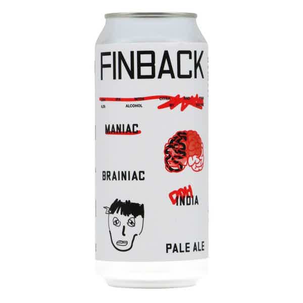 Finback/Cerebral Maniac Brainiac New England IPA 0,473l 6.5% 0.473L, Beer