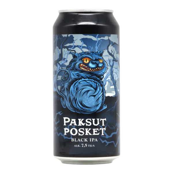 Panimoyhtiö Tuju Paksut Posket Black IPA 0,44l 7.5% 0.44L, Beer